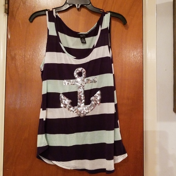 Rue21 Tops - 🆕⚓Rue21 Anchor Tank Junior XL